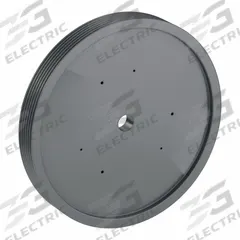 APPROVED VENDOR V-Belt Pulley: B380, 6 Groove, 38.35 in OD, Bushed Bore, E, Quick Detachable (MPN 6B380E). Key specifications — attr1318293: B380; attr1318301: 37.6 in (4L, A); attr1318291: 4L, A, or AX.