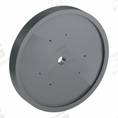 APPROVED VENDOR V-Belt Pulley: B380, 6 Groove, 38.35 in OD, Bushed Bore - Bushed-Bore Cast-Iron V-Belt Pulleys