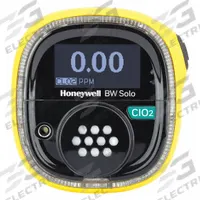 HONEYWELL Single-Gas Detector: High 0.3 ppm/Low 0.1 ppm, IP68, HONEYWELL BW BW Solo, Lithium, BW (MPN BWS1-V-Y). Key specifications — Gas Detected: Ethylene Oxide; Housing Color: Yellow; Battery Chemistry: Lithium; Communication Protocol: Bluetooth.