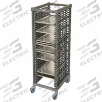 CAMBRO Bun Pan/Sheetpan Rack: 40 Slots, 1 1/2 in Betw Shelves, 350 lb Capac, 25 1/2 in Wd, Full Size (MPN UPR1826FP40580). Key specifications — Brand: CAMBRO; Color: Graphite; Material: Composite Plastic; Nesting: No; Pan Size: 14 x 18 in; Product Type: Ultimate Sheet Pan Rack; NSF Certified: Yes; Full Size/Half Size: Full Size.