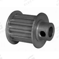 DAYTON Timing Pulley: Modified Curvilinear, Fixed, For GT Timing Belt Section, For 15 mm Belt Wd (MPN 12-5P15M6FA6). Key specifications — Brand: DAYTON; Finish: Clear Anodized; For Belt Series: Powerhouse®.