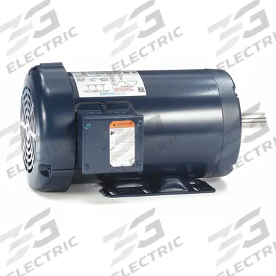 LEESON General Purpose Motor: Rigid Base Mount, Totally Enclosed Fan Cooled, 2 hp - Rigid Base 3-Phase General Purpose AC Motors
