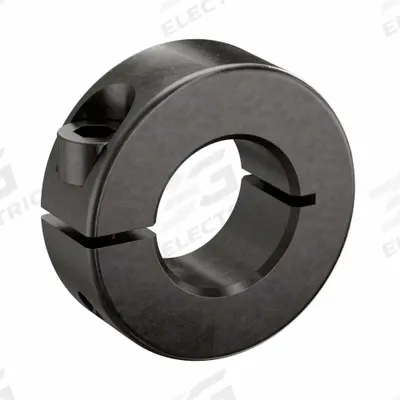 RULAND MANUFACTURING Shaft Collar: 1-Piece, Metric, Round, Clamp-On, 21 mm Bore Dia - Steel Shaft Collars