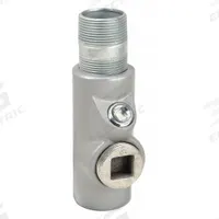 Sealing Fitting - Vertical and Horizontal: Iron, 2 in Trade Size, Male, 6 1/4 in Overall Lg (MPN EYS-66). Key specifications — Brand: APPLETON ELECTRIC; Connection Type: Threaded; Thread Gender: Male; Ends - Hazardous Fittings: 2 in FNPT x 2 in MNPT; Material: Iron; Hazardous Location Rating: Class III; Thread Type: NPT; Standards: CSA C22.2 No 30.