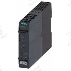 SIEMENS Compact Magnetic Motor Starter: Non-Reversing, 3 Poles, Electronic Protection, 2 A, 24V DC (MPN 3RM10022AA04). Key specifications — Brand: SIEMENS; Pilot Lights Included: LED Status Indicator; Auxiliary Contacts Included: 1NO/1NC.