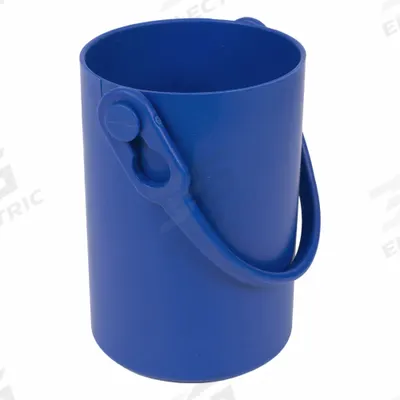 HEATHROW SCIENTIFIC Bottle Carrier: 10 1/8 in Overall Ht, Thermoplastic, Blue, 1 Compartments - Bottle Carriers