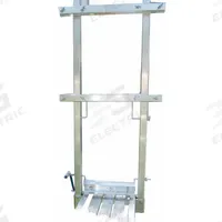 WERNER Pump Jack Rail Kit: End Rail, 4 ft Overall Ht, 8.75 in Overall Wd, 4.75 in Overall Dp (MPN PJ-ERW). Key specifications — Material: Aluminum; Brand: WERNER; Product Type: End Rail.