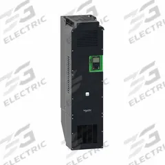 SCHNEIDER Variable Speed Drive: In Phase Three, 200-240V AC, Out Phase Three, 60 hp_75 hp, IP21 (MPN ATV630D55M3US). Key specifications — Style: Chassis; Color: Black/Green; Output Voltage: 200-240V AC; Output Phase: Three.