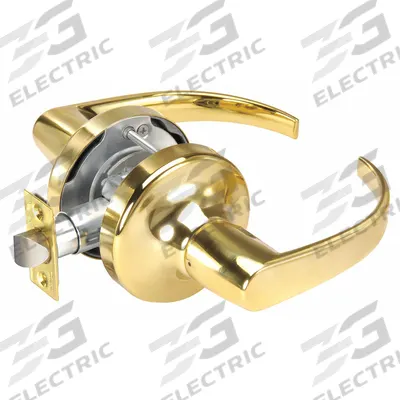 ASSA ABLOY ACCENTRA Door Lockset: Passage Lever Locksets, Brass