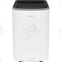 FRIGIDAIRE Portable Air Conditioner: 500 sq ft – 550 sq ft, 12,000 BtuH, 115V AC, Cooling Only (MPN FHPW122AC1). Key specifications — Brand: FRIGIDAIRE; Compatible Location: Indoor; Voltage: 115V AC; Includes Air Filter: Air Filter Included.