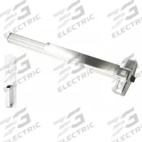 VON DUPRIN Exit Device: 3 ft Max Door Wd, Chrome (MPN XP99NL-F 3 US26D). Key specifications — Product Type: Exit Device; Brand: VON DUPRIN; Exit Device Type: Rim; Outside Trim Type: Night Latch; Exit Bar Style: Touchbar; ADA Compliant: Yes.