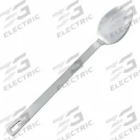 CRESTWARE Basting Spoon: 13 in Overall Lg, Silver, Stainless Steel (MPN SDP13). Key specifications — Material: Stainless Steel; Brand: CRESTWARE; NSF Certified: No.