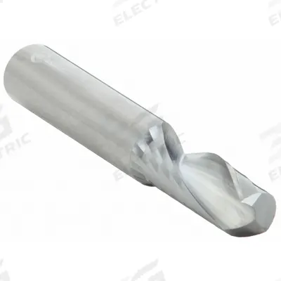 ONSRUD Solid Router Bit: Spiral O-Flute Upcut, 1/2" Cut Dia - Spiral O-Flute Router Bits for Aluminum