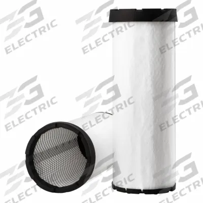 FLEETGUARD Automotive Air Filter: Round-Oval, Engine, Radial Seal, 5 5/16 in Outside Dia - Round/Oval Engine Air Filters