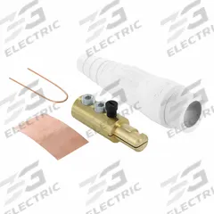 Single Pole Inline: Male, White, 600V AC/600V DC, 400 A, Double Set Screw Termination, 18 Series (MPN 18D24-UW). Key specifications — Gender: Male; Series: 18; Brand: LEVITON.