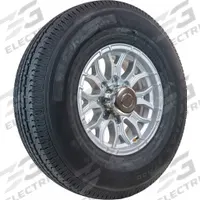 HI-RUN Trailer Tire Assembly: Street Tire and Wheel Assembly, ST235/85R16 Tire Size, Trailer Tire (MPN ASR1291). Key specifications — Tire Type: Trailer Tire; Tire Size: ST235/85R16; Product Type: Street Tire and Wheel Assembly; Brand: HI-RUN.