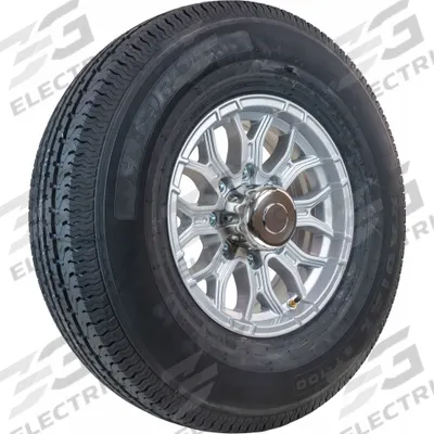 HI-RUN Trailer Tire Assembly: Street Tire and Wheel Assembly, ST235/85R16 Tire Size - Street Tire & Wheel Assembly