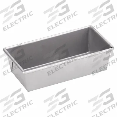 CHICAGO METALLIC Bread Pan: Aluminized Steel, 1 Slots, 5 in Overall Wd, 3 in Overall Dp - Bread & Loaf Pans