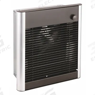 Dayton Recessed Electric Wall-Mount Heater: 1500 W/2000 W, 240/277V AC, Single Phase - Compact Recessed Electric Wall Heaters