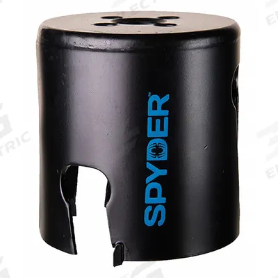 SPYDER Hole Saw: 2 9/16 in Saw Dia., 1 Teeth per Inch, 2 in Max. Cutting Dp - Multi-Material-Cutting Hole Saws without Arbor