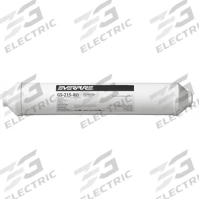 PENTAIREVERPURE Water Filter Cartridge: 5 micron, 1 gpm, 8,950 gal, 11 in Overall Ht - Inline Water Filters for Reverse Osmosis System