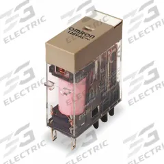 OMRON General Purpose Relay: Socket Mounted, 5 A Current Rating, 240V AC, DPDT, 8 Pins/Terminals (MPN G2R-2-S-AC240(S)). Key specifications — Brand: OMRON; Base Type: Square; Mounting Style: Plug-In; Pin Shape: Flat; Electrical Connection: Quick-Connect; Manufacturer Part Number: G2R-2-S-AC240(S); Series: G2RS Series.
