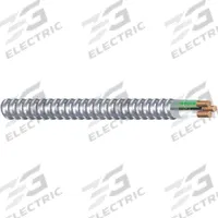 SOUTHWIRE Metal Clad Armored Cable: 14 AWG, 2 Conductors, Copper, 100 ft, Aluminum, Std, THHN (MPN 68579223). Key specifications — Brand: SOUTHWIRE.