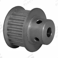 DAYTON Timing Pulley: Modified Curvilinear, Fixed, For GT Timing Belt Section, For 9 mm Belt Wd (MPN 21-3P09-6FA2). Key specifications — Brand: DAYTON; Finish: Clear Anodized; For Belt Series: Powerhouse®.