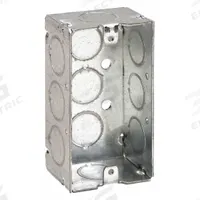 RACO Electrical Box: Steel, Steel Material & Nominal Size, 1 Gangs, 1 1/2 in Box Dp, 2 1/8 in Box Wd (MPN 650). Key specifications — Brand: RACO; Bracket Style: Without Bracket; Clamp Style: Without Clamps.
