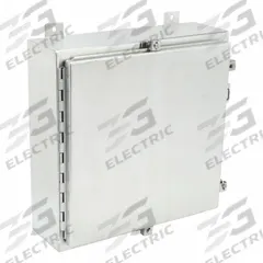 HOFFMAN Enclosure: 304 Stainless Steel, 20 in x 20 in x 6 in, NEMA 12/13/3/3R/3RX/4/4X, Solid Cover (MPN A20H2006SSLP). Key specifications — Brand: HOFFMAN; Closure Method: Clamps; Enclosure Material: 304 Stainless Steel; Knockouts: Not Included.