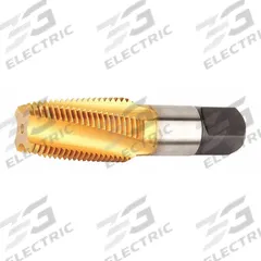WIDIA GTD Spiral Flute Tap: 1/4"-18 NPT/NPTF, 4 Flute, Taper Chamfer, Black Oxide Cobalt (MPN VTSFT8504)