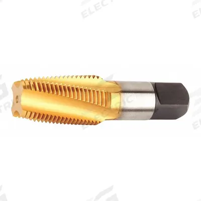 WIDIA GTD Spiral Flute Tap: 1/4"-18 NPT/NPTF, 4 Flute, Taper Chamfer - Spiral-Flute Pipe Taps