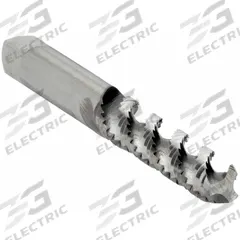 CHICAGO-LATROBE Spiral Flute Tap: 1/4"-28 UNF, H11 / 1B, 3 Flute, Semi-Bottoming Chamfer (MPN 313526)