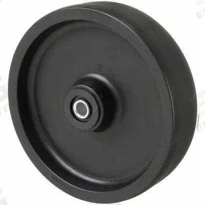 APPROVED VENDOR Caster Wheel: 8 in Wheel Dia., 2 in Wheel Wd, Polyolefin, 900 lb Load Rating - Polyolefin Tread Wheels