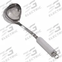 SPRING USA Bent Handle Dressing Ladle: 1.5 oz Capacity, Stainless Steel, Silver, 12 in Overall Lg (MPN M3505-29B). Key specifications — Manufacturer Part Number: M3505-29B; Color: Silver; Material: Stainless Steel; NSF Certified: No; Product Type: Bent Handle Dressing Ladle; Brand: SPRING USA.