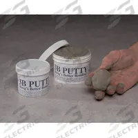 3B PUTTY Leak Repair Putty: Compatible Surfaces Metal, Fluid Compatibility Chemicals/Fuels, Tub (MPN 84304). Key specifications — Brand: 3B PUTTY; Container Type: Tub; Compatible Surfaces: Metal; Fluid Compatibility: Chemicals.