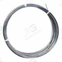 APPROVED VENDOR Wire Rope: Galvanized Steel, 1 x 19, 420 lb Working Load Limit, 50 ft Overall Lg (MPN 33RH46). Key specifications — End Type: Plain; Brand: APPROVED VENDOR.