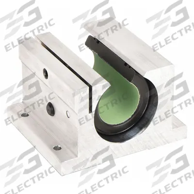 THOMSON Linear Pillow Block Bearing: Single, Self-Aligning, 1 1/4 in Inside Dia - Closed Self-Aligning Pillow Block Linear Plain Bearings