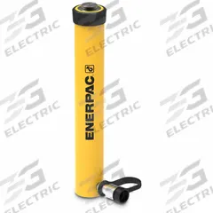 ENERPAC Hydraulic Ram: Single Acting, 15 ton Nominal Capacity, 14 in Nominal Stroke Lg, Steel (MPN RC1514). Key specifications — attr98927: ENERPAC.