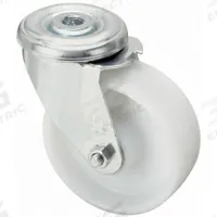 APPROVED VENDOR Bolt-Hole Caster: Swivel, No Brake, Nylon, 3 1/16 in Wheel Dia., 1 1/4 in Wheel Wd (MPN LER-PO 80R). Key specifications — attr1111490: APPROVED VENDOR; attr1176865: Swivel.