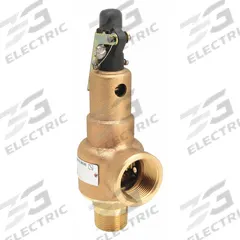 KUNKLE VALVE Safety Relief Valve: MNPT x FNPT, 1 in x 1 1/4 in, Bronze, 314 psi Max. Op Pressure (MPN 6010FEM01AKM0200). Key specifications — Brand: KUNKLE VALVE.