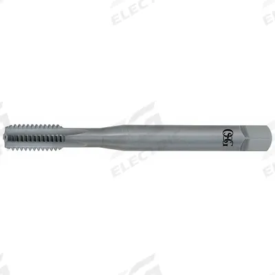 OSG Straight Flute Tap: M3x0.5 Metric, D3 / 4H-6H, 3 Flute, Bottoming Chamfer - Straight-Flute Machine Taps for Aluminum