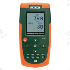 EXTECH Handheld Temperature Calibrator: -58°F to 2,498°F /-50°C to 1,750°C, -5mV to 55mV (MPN PRC30). Key specifications — Brand: EXTECH; For RTD Type: Thermocouple; Parameters Measured: Current.