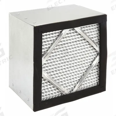 GRAINGER Air Filter: 8 in x 8 in x 6 in, 99.97% Filter Efficiency - 99.97% True HEPA Air Filters