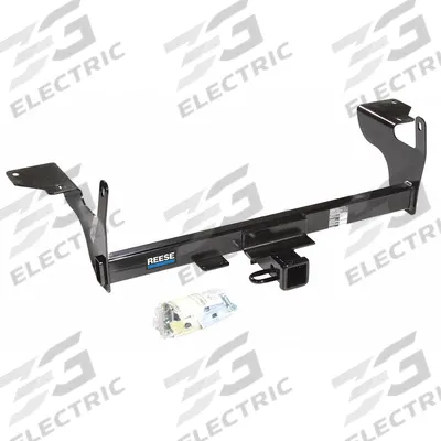 REESE Step Bumper Receiver: III, 3,500 lb Gross Trailer Wt Capacity, 350 lb Tongue Wt - Step Bumper Hitches