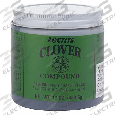 CLOVER Silicon Carbide Gel Water Mix: Water-Soluble, 100 Grit, Grade F - Water-Soluble Clover Lapping Compounds