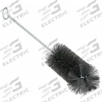 Radial End Brush: 20 in Overall Lg, Natural Hair, Black, 6 in Brush Head Lg, 2 3/8 in Bristle Lg (MPN 06145). Key specifications — Brand: TANIS; Non-Sparking: No; Bristle Color: Black; Bristle Material: Natural Hair.