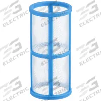 RON-VIK Strainer Screen: Mesh, 0.0165 in Screen Size, Polypropylene (MPN 5580140). Key specifications — Screen Material: Polypropylene; Brand: RON-VIK; Color: Blue.