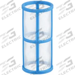 RON-VIK Strainer Screen: Mesh, 0.0165 in Screen Size, Polypropylene (MPN 5580140). Key specifications — Screen Material: Polypropylene; Brand: RON-VIK; Color: Blue.
