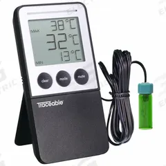 TRACEABLE Thermometers: -58°F to 158°F /-50°C to 70°C, ±1°C, Bottle, 10 ft Cable Lg, Glycol (MPN 5652). Key specifications — Bottle Probe Fill Medium: Glycol; Accuracy: ±1 °C; Brand: TRACEABLE; Temperature Units: Celsius.